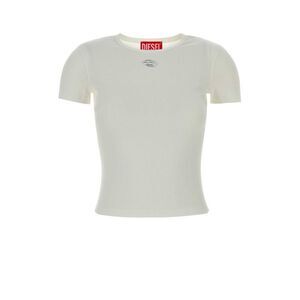 Diesel Women White Stretch Cotton T-Elle T-Shirt